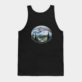 Grand Teton National Park, Wyoming Souvenir Tank Top